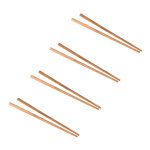 4 paires de baguettes asiatiques en bois de teck ? willow