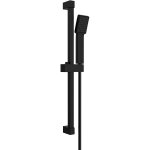 Ensemble de douche noir mat barre de douche 610 mm set de douche acier inoxydable, douchette, flexible ...