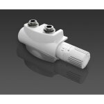 Kit multibloc robinet de radiateur thermostatique bitube vannes de radiateur g1 / 2' raccord - blanc ... Kit multibloc robinet de radiateur thermostatique bitube vannes de radiateur g1 / 2' raccord - blanc ...