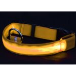 Mezheng - collier led pour chien rechargeable par usb - collier lumineux lumineux et haute visibilit ...