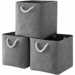 Mezheng - cube de rangement tissu, panier cube de rangement, boite de rangement pliable pour jouets, ... Mezheng - cube de rangement tissu, panier cube de rangement, boite de rangement pliable pour jouets, ...
