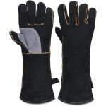 Mezheng - gants r�sistants au feu et � la chaleur extr�mes, cuir avec coutures en kevlar, parfaits pour ...
