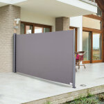 Brise - vue store latral rtractable minos gris