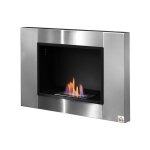 Mh - cheminée bioétanol murale singapour inox brossé Mh - cheminée bioétanol murale singapour inox brossé