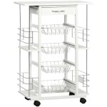 Mh - desserte de cuisine karlton blanche