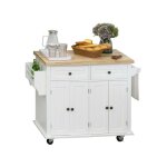 Mh - desserte de cuisine melanie blanche