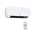 Radiateur mural soufflant manza blanc