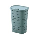 M - home - coffre � linge signature 55l bleu ciel