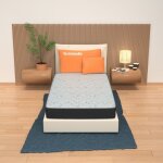 Miasuite - matelas 80x190 mousse  mmoire de forme, hauteur 20 cm fiocco