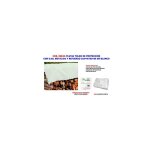 Mibricotienda - store de protection en toile avec oeillet et renfort 5x840 m 280g blanc