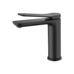 Mice collection - robinet de lavabo monocommande, robinets de salle de bain avec bec court, noir mat Mice collection - robinet de lavabo monocommande, robinets de salle de bain avec bec court, noir mat