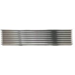 Grilles d'aration pour fours et rfrigrateurs en acier inoxydable (60x12x2cm) micel 94514