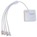 Michaud - dti précablé avec cordon rj45 quadruple longueur 400mm pour la distribution du téléphone et ... Michaud - dti précablé avec cordon rj45 quadruple longueur 400mm pour la distribution du téléphone et ...