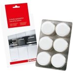 Miele 10178330 - tablettes de detartrage 6 pieces - four vapeur cuisinieres a chaleur tournante et machines ...
