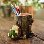 Aougo - mignon hrisson porte - stylo de bureau, stylo crayon porte - pot vase porte - brosse  dents ...