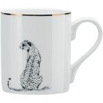 Mikasa tasse en porcelaine  bords droits en forme de gupard, 280ml