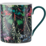 Mikasa x sarah arnett mug de porcelaine, tasse � th� et � caf� imprim�e, mug cadeau unique, papillon ...
