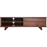 Miliboo - meuble tv vintage bois foncé avec tiroirs l140 cm fifties Miliboo - meuble tv vintage bois foncé avec tiroirs l140 cm fifties