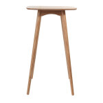 Table haute carrée frêne scandinave l60 cm baltik Table haute carrée frêne scandinave l60 cm baltik