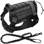 Memkey - militaire tactique chien k9 chien de travail gilet en nylon bungee laisse service chien formation ... Memkey - militaire tactique chien k9 chien de travail gilet en nylon bungee laisse service chien formation ...