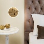 Millumine - applique tte de lit cayman dor a led
