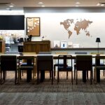 Mimi innovations - carte du monde d�co murale 130x78cm noyer