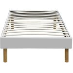 King of dreams - sommier tapissier 120x200 cm - 20 cm - soutien ferme - confort optimal - usage quotidien ...