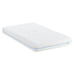 Minea - matelas sweet dreams bleu bb 60x120 cm mousses haute densit & supersoft