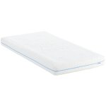 Minea - matelas sweet dreams bleu bb 90x190 cm mousses haute densit & supersoft
