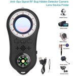 Mini appareil de camra sans fil multifonction portable mini dtecteur de camras led anti - candid ir ...