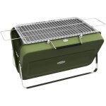 Outsunny - mini barbecue � charbon portable pliable dim. 47l x 30l x 28h cm vert