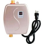 Mini chauffe - eau lectrique sans rservoir ? petit chauffe - eau instantan 110 v, chauffe - eau sous ...