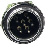 Mini din embase mle verticale cliff fc684206 nombre de ples: 6 argent 1 pc(s) d28898