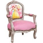Mini fauteuil pour enfant 77x50x51 chaises louis xvi fauteuil rembourr avec accoudoirs chambre fauteuil ...