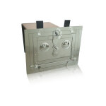 Mini four grill noir 600mm ? largeur 90mm ? acier inoxydable ? truelle lisse pour application de pl�tres ...