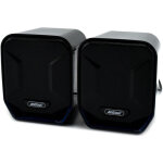 Mini haut - parleurs pour ordinateur 3 w filaires avec lumi�re led rvb q - yx17 prise usb