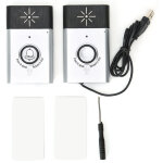 Mini interphone vocal bidirectionnel portable 2. 4ghz, sonnette sans fil, syst�me d'interphone - eosnow ...