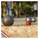 Big bag express - le mini  pack terrain de ptanque beige 12m (traverses + gotextile + gnt + sable ...