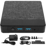 Mini pc intel n4020 2. 8ghz, 4k 60hz, wifi 6, bluetooth 5. 0, gigabit ethernet, windows 11 pro, 6go / ...