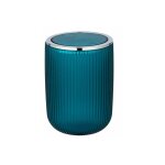 Mini poubelle salle de bain agropoli s, poubelle  couvercle basculant, capacit 2l, plastique surface ...