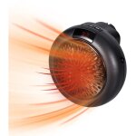 Mini radiateur �lectrique avec t�l�commande, radiateur soufflant mural pour salle de bain, radiateur ...