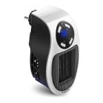 Trotec ? radiateur soufflant mini c�ramique 500w ? pour espaces jusqu'� 10m� ? prise murale ? chaleur ...