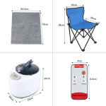 Mini sauna À vapeur mobile sauna maison sauna thermique cabine pour sauna assis cabine 1200w 220v 80 ... Mini sauna À vapeur mobile sauna maison sauna thermique cabine pour sauna assis cabine 1200w 220v 80 ...
