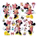 Minis stickers disney - minnie mouse - 30 cm x 30 cm