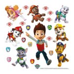 Ag art - minis stickers pat'patrouille - modle ryder et ses amis - planche de 30 cm x 30 cm