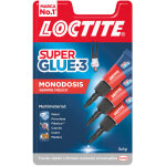 Super glue mini trio ? colle instantanée ? 3 x 1g ? universelle ? waterproof Super glue mini trio ? colle instantanée ? 3 x 1g ? universelle ? waterproof