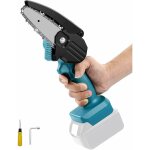 Mini trononneuse de 4 pouces avec batterie, compatible avec la batterie makita, petite trononneuse ...