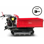 Torros ? minidumper � chenilles 500 kg ? moteur 9 cv ? d�marrage �lectrique ? 6 vitesses avant et 2 arri�re ...