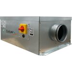 Minimax - caisson d'extraction simple flux pour le tertiaire 125 - laine de verre 25mm