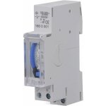 Minuterie m�canique, ac 220 - 240v 24 heures 15 minutes 96 segments minuterie analogique top hat rail ...